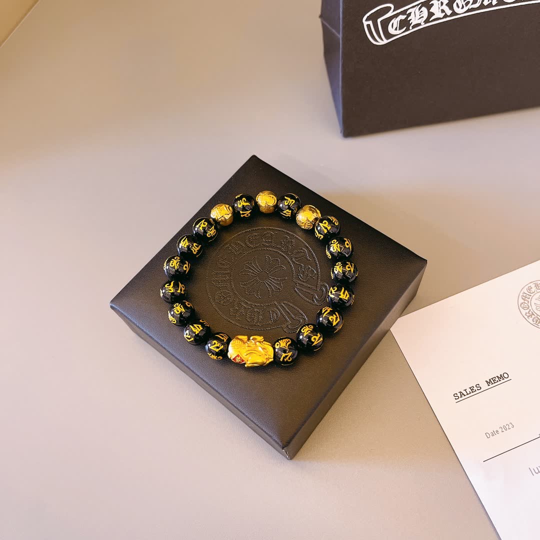 Chrome Hearts Cinnabar Buddha Bracelet Chrome Hearts Cinnabar Buddha Bracelet